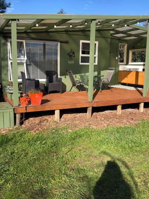 Fantail At Bluestone Retreat Villa Leeston Exterior foto